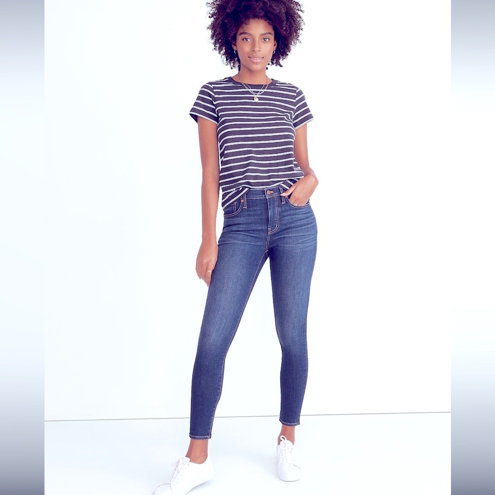 NWT Madewell 9" Mid-Rise Skinny Jeans TENCEL™ Denim Edition